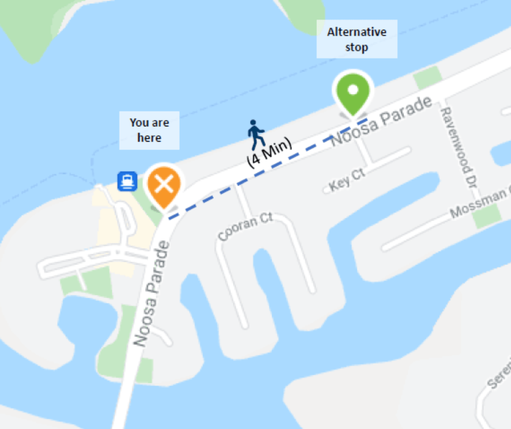 Noosa Parade Bus Stops Temporary Closures – Witta Circle, Key Court And Quamby Place 3